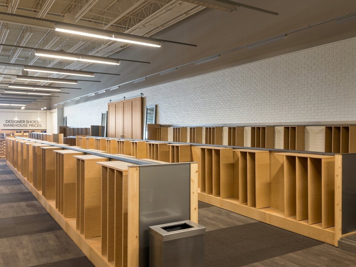 DSW accent lighting detail, Capitol Heights, MD